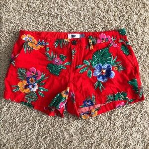 Old Navy Size 2 Hawaiian Print Shorts